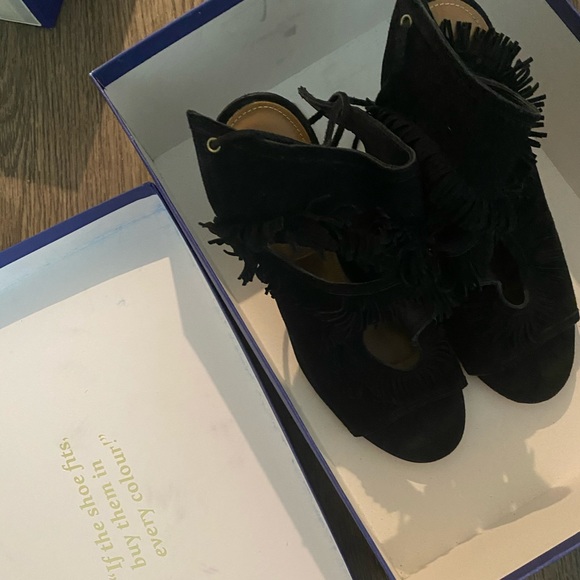 aquazzura fringe heels